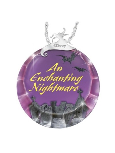 Disney Tim Burton's The Nightmare Before Christmas An Enchanting Nightmare Pendant