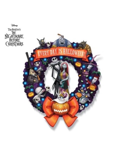 Disney Tim Burton's The Nightmare Before Christmas Every Day Is Halloween Wreath