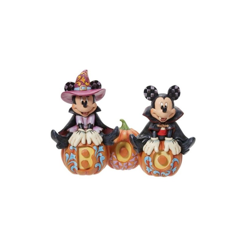 Disney Traditions Mickey et Minnie Citrouille