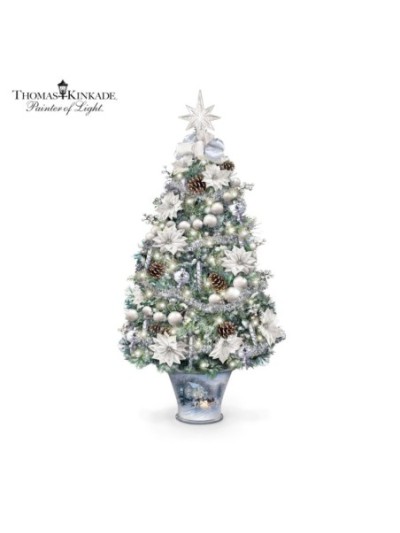 Thomas Kinkade Winter Splendour Tabletop Tree