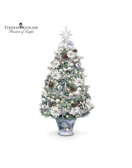 Thomas Kinkade Winter Splendour Tabletop Tree