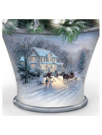 Thomas Kinkade Winter Splendour Tabletop Tree