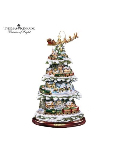 Thomas Kinkade Wonderland Express Christmas Tree