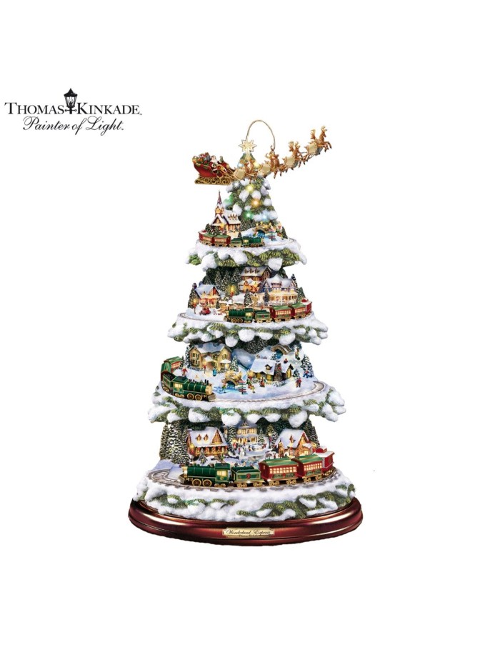 Thomas Kinkade Wonderland Express Christmas Tree