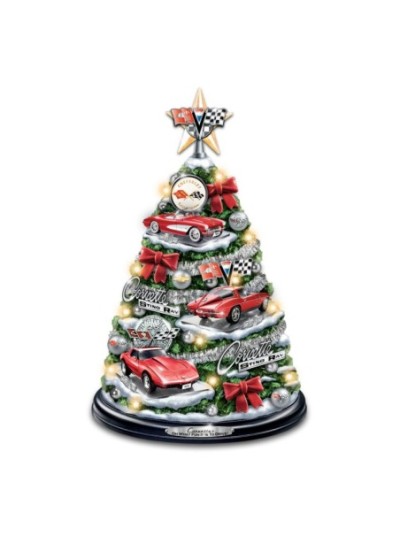 Oh What Fun It Is to Drive Corvette Christmas Tree