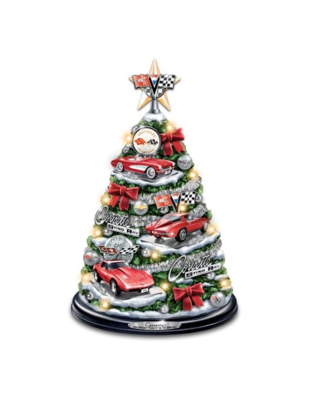 Oh What Fun It Is to Drive Corvette Christmas Tree