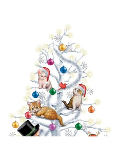 Jürgen Scholz Jingle Cats Tabletop Christmas Tree