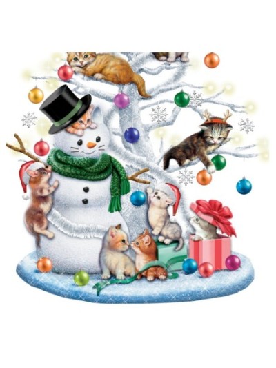 Jürgen Scholz Jingle Cats Tabletop Christmas Tree