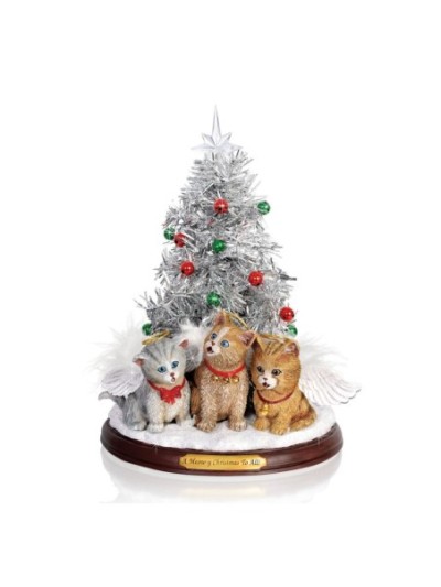 Jürgen Scholz A Meow-y Christmas To All Tabletop Christmas Tree