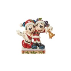 Disney Traditions Mickey et Minnie Santas Disneyland Paris