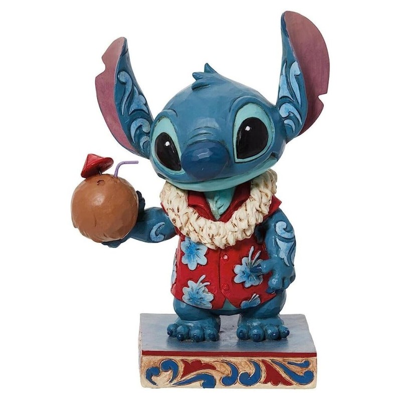 Disney Traditions Figurine Stitch Hawaien Disneyland Paris