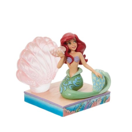 Disney Traditions Figurine Ariel Coquillage Disneyland Paris