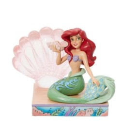 Disney Traditions Figurine Ariel Coquillage Disneyland Paris