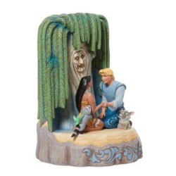 Disney Traditions Figurine POCAHONTAS CARVED BY HEART Disneyland Paris