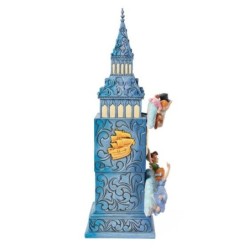 Disney Traditions Figurine Horloge Peter Pan