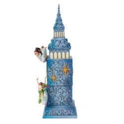 Disney Traditions Figurine Horloge Peter Pan