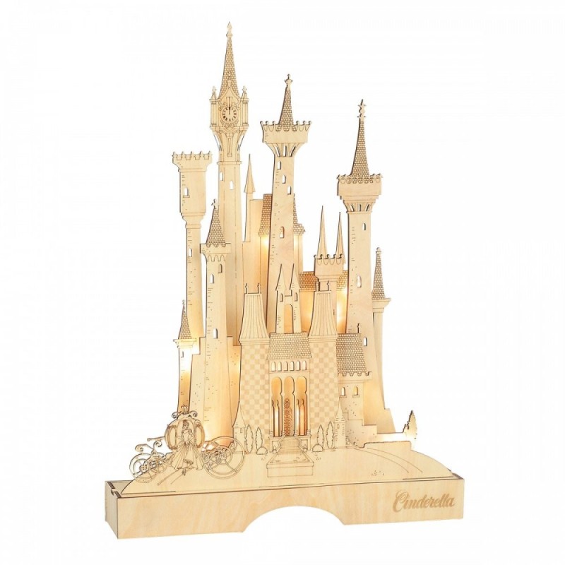 Disney Dept.56 Chateau Illuminé Cendrillon