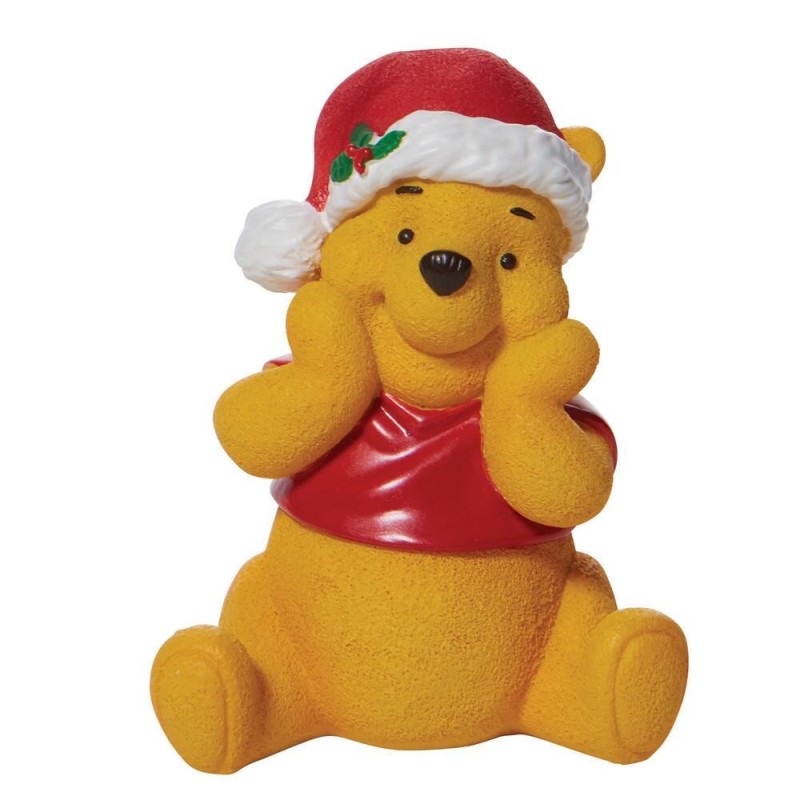 Disney Dept.56 Figurine Winnie L'ourson Vacances De Noël