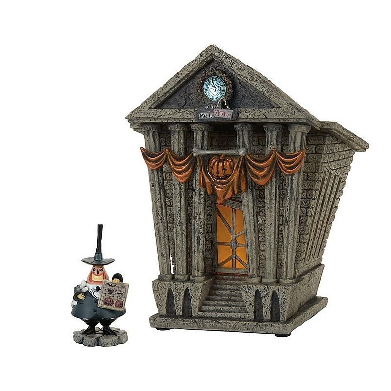 Figurine Halloween Town City Hall Disney Dept.56 L’étrange Noël De Monsieur Jack