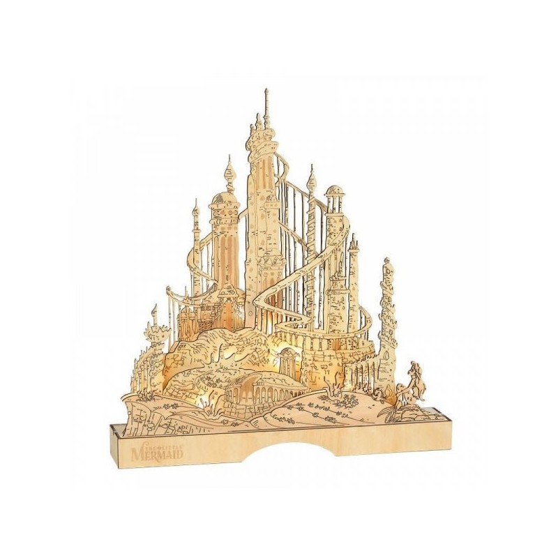 Disney Dept.56 Figurine Royaume D'atlantica Illuminé