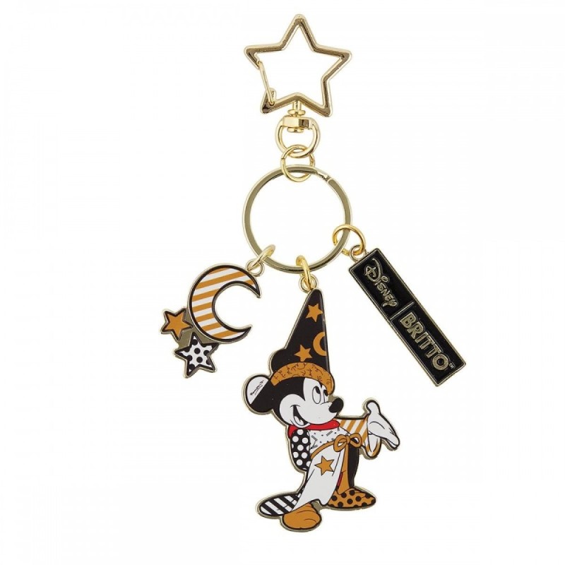 Disney Britto Porte Clé En Metal Apprenti Sorcier Midas