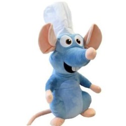 Peluche Disney Pixar Ratatouille Rémy chef cuisinier