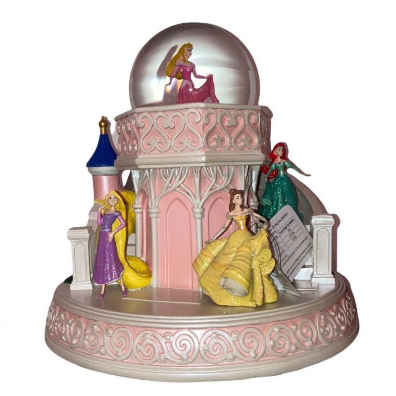 Disneyland Paris snow globe Les Princesses Disney