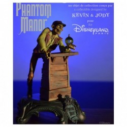 Disney Figurine Chef de Gare Phantom Manor Par Kevin et Jody Disneyland Paris