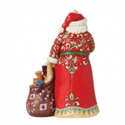 Figurine Père Noël "Chut"