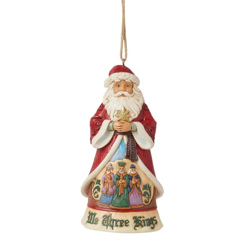 Figurine Suspension Père Noël Rois Mages